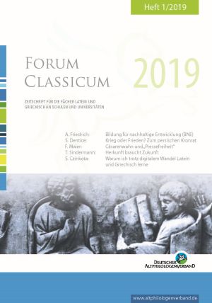 Cover des Forum Classicum